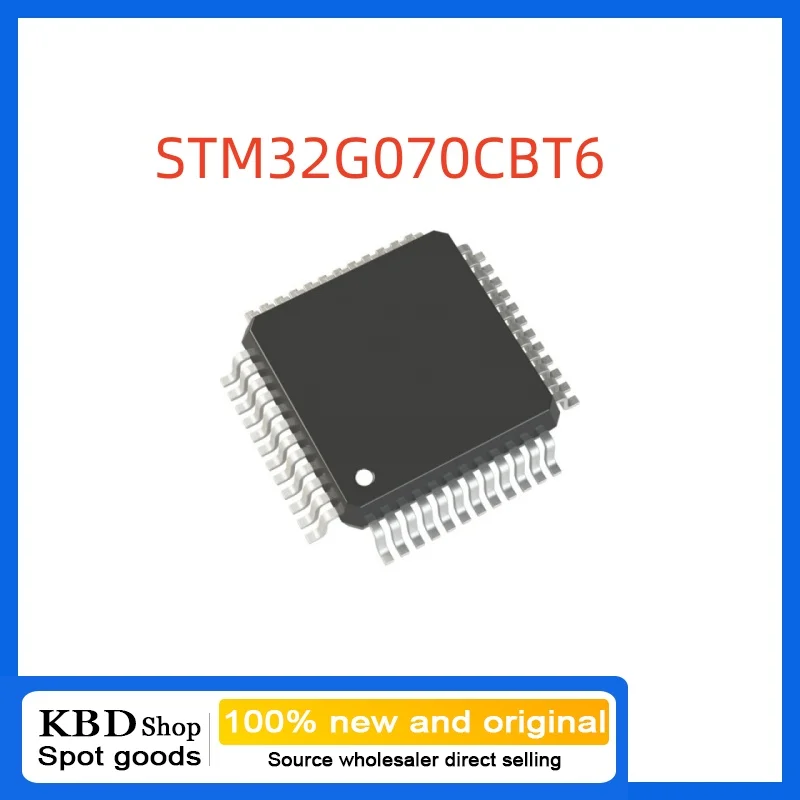 100% New and original STM32G070CBT6 Integrated circuit