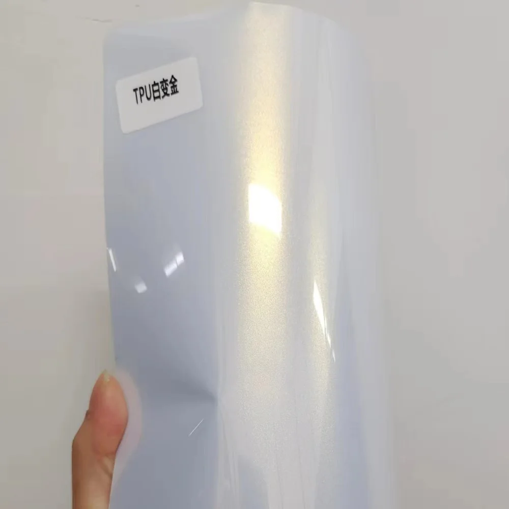 

Customizable White Glossy Matte TPU Automotive Color Changing Film