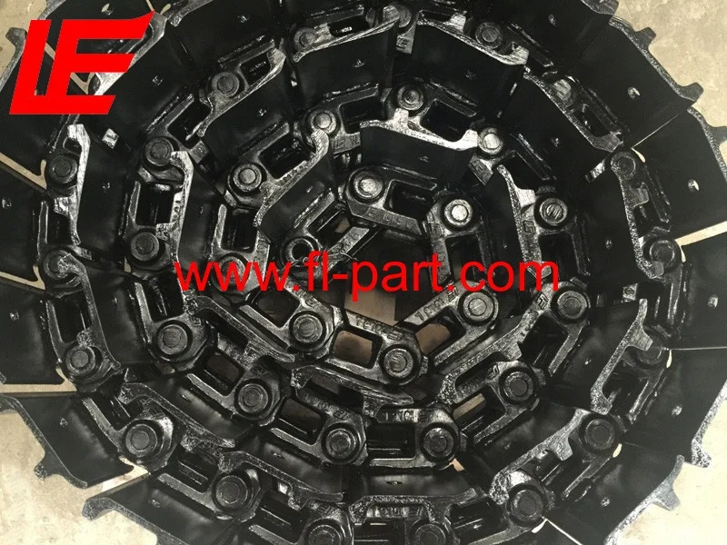 Mini Excavator Undercarriage Parts Track Link Track Chain With Shoe RX301 Steel Track Assy Fits for Ku Bota