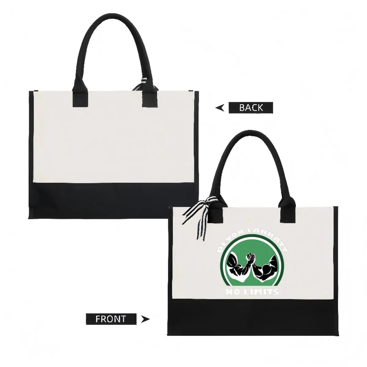 ديفون لارات لا حدود 2026 وصول جديد موضة عملية واسعة قابلة لإعادة الاستخدام حمل حقيبة نمط طباعة 2 لهجة الثقيلة كبيرة شو