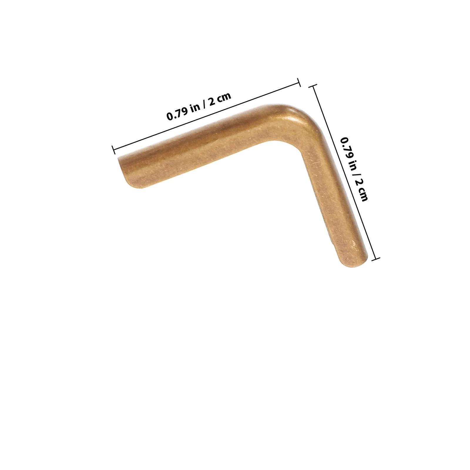 100Pcs Metal Corners Protectors for Book Photo Notebook Scrapbook Strong Metal Material Exquisite Design Simple to Use