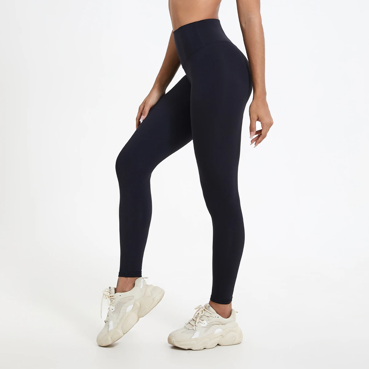 Sommer High-Waist Sweatpants für Damen: Hüftstraffende Gym-Leggings mit Bauchkontrolle, Laufhosen, Workout-Tights, Yoga-Hosen für Frauen – Detail 24