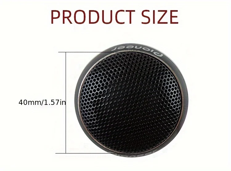 Auto-Stereo-Lautsprecher, Musik-Auto-Hochtöner, 300 W, Car-Audio, Seidenfilm-Lautsprecherboxen, hohe modifizierte Hochtöner – Detail 4