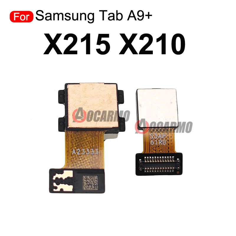 Aocarmo Front Facing Back Rear Camera Flex Cable For Samsung Galaxy Tab A9+ Plus X210 X215 X216 Repair Parts
