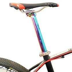 Shikra Road Mountain Bicycle Seatpost Aluminum Alloy Altrulight Seatpost 27.2/31.6*400mm Colorfull Seat Tube Bicycle Parts