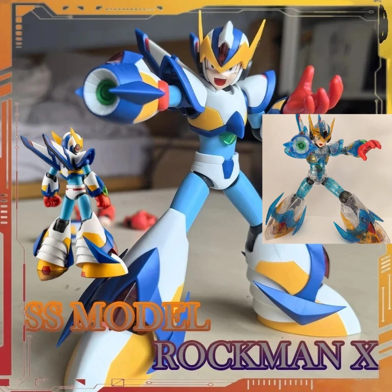 

In stock SS Model KO Kotobukiya KP701 RockManX FalconArmor ActionFigure MegamanX5 Anime Figures Assembly Model Kit BirthdayGift