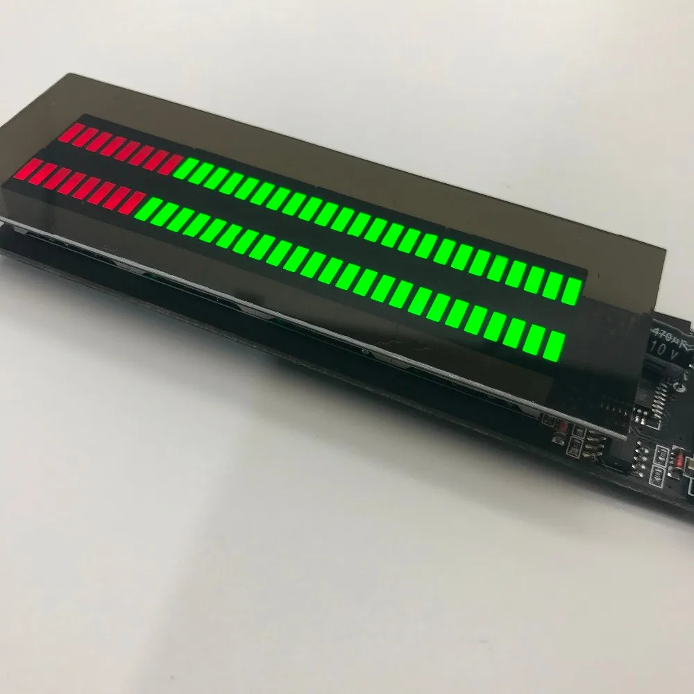 Imagem -04 - Multi-mode 32 Led Indicador de Nível Música Spectrum Display Atmosfera Luz Áudio Ritmo Lâmpada vu Medidor Carro Player dc 12v