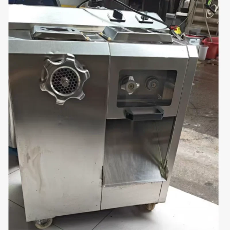 Stainless Steel Cutter Cutting Machine Commercial Kitchen Automatic Electric Beef Pork Fish Fresh Meat Strip Sliced Slicer