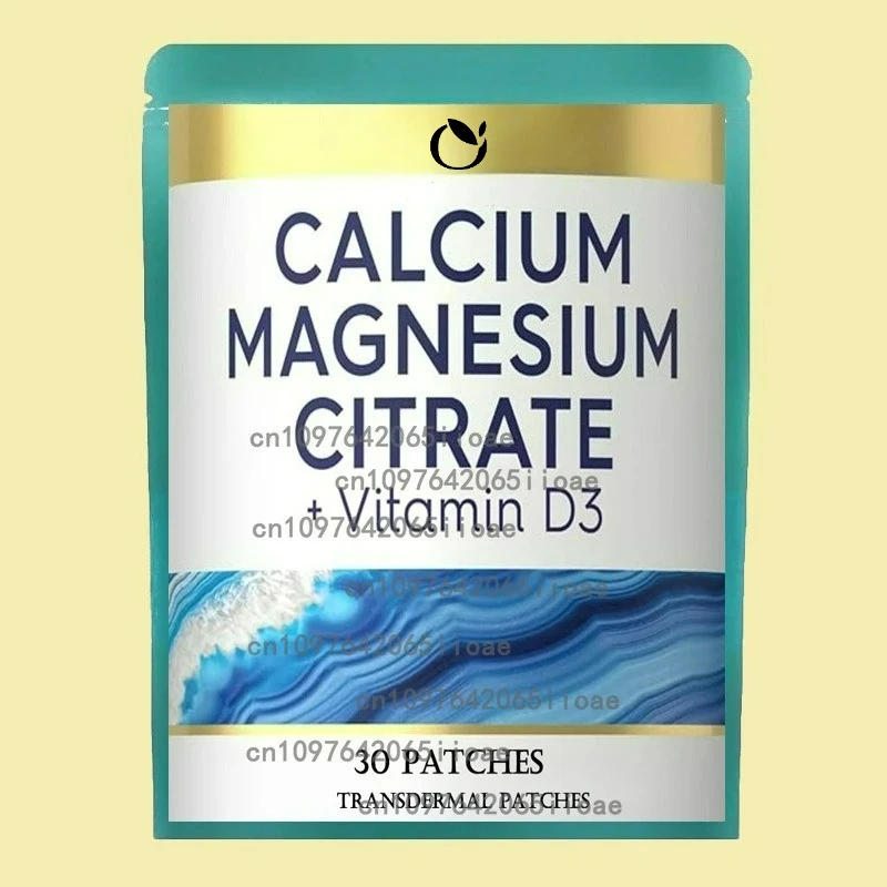 30 Patches Calcium Magnesium and D Transdermal Patches