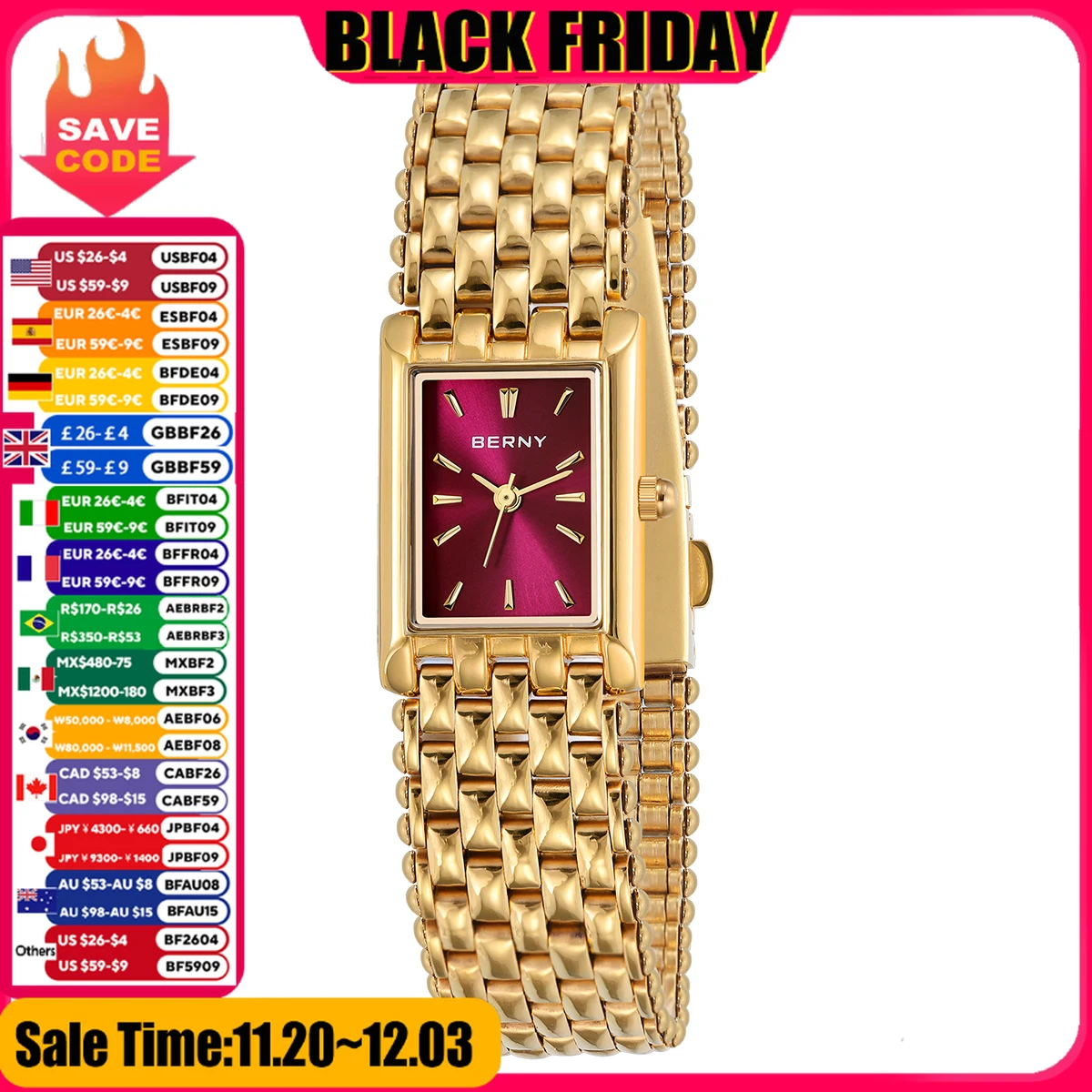 berny-gold-watch-for-women-burgundy-red-fashion-casual-women-watches-stainless-steel-square-luxury-ladies-quartz-wristwatches