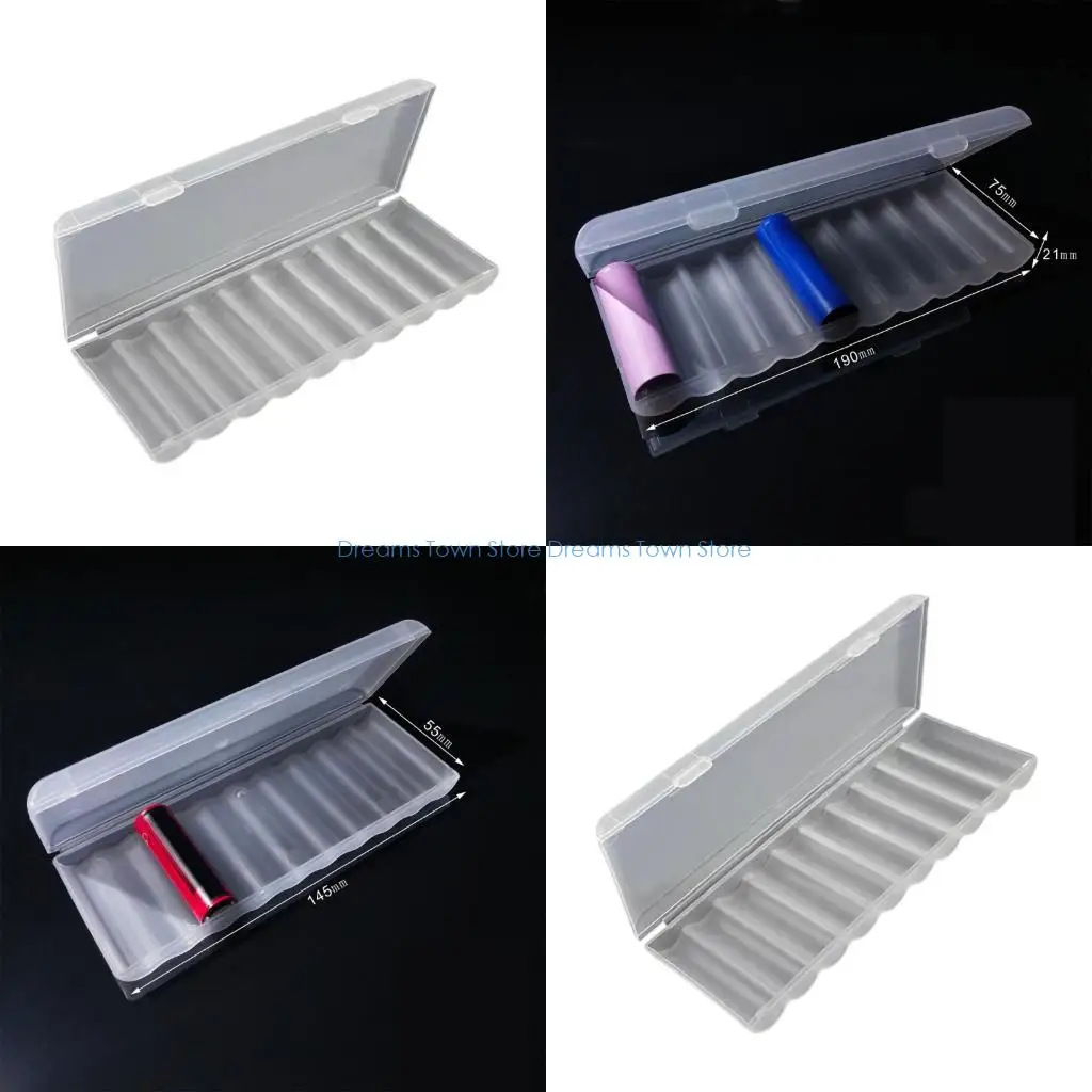 حاوية تخزين البطاريات البلاستيكية المقاومة للحرارة HX6A مثالية للأجهزة الإلكترونية #1