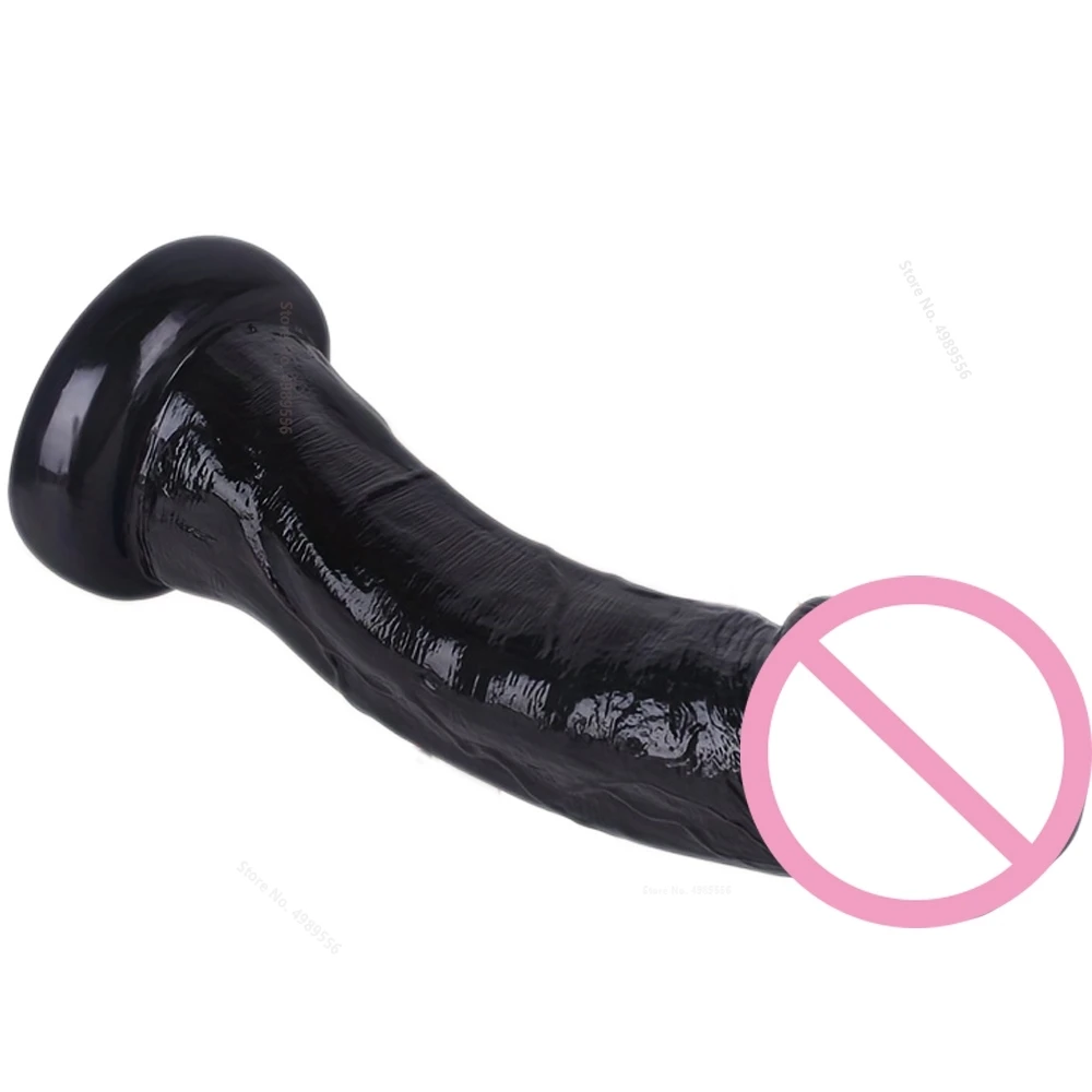 Pene in silicone Dildo Giocattoli sessuali Cock Strap on Dildo Strap-on per figa Masturbatore da donna 18 per adulti Silicone morbido a doppio strato