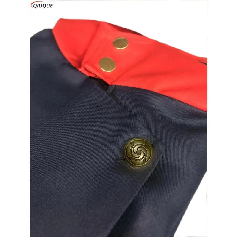 Yuji Itadori Cosplay Kostüm Männer Frauen Anime Outfits Perücken Marineblau/Schwarz Tops Hosen Sportswear