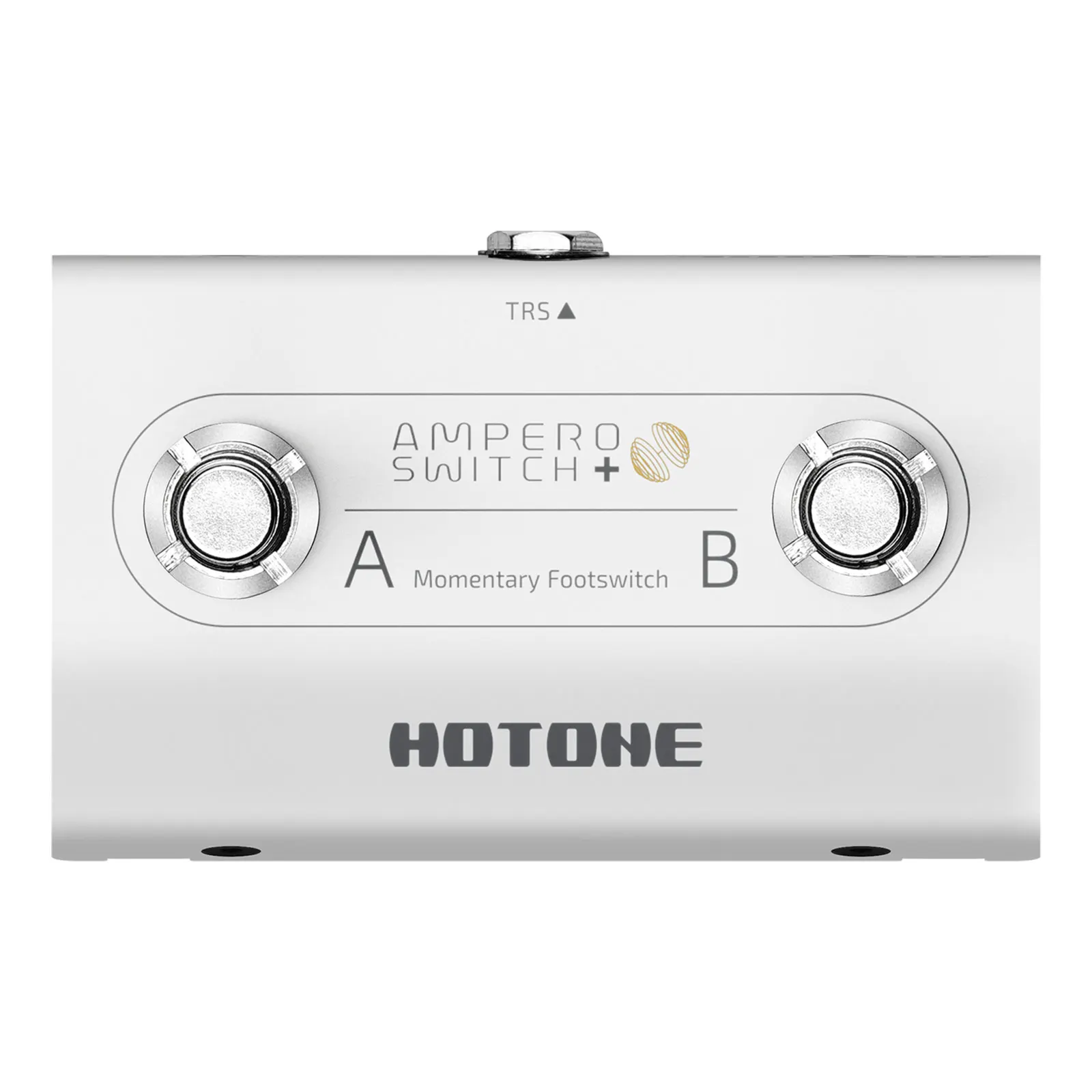 Hotone Ampero Switch+ 2-Way Momentary Dual Footswitch Foot Controller 1/4-Inch Pedal Switcher FS-2