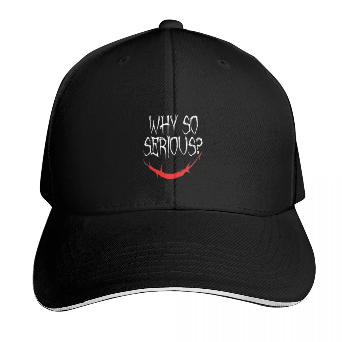 Casquette de baseball WHY SO SERIOUS, chapeau d'été, chapeau de soleil, protection solaire, casquette personnalisée pour homme et femme