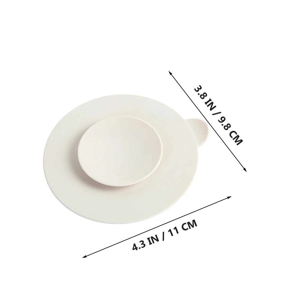 

3pcs Silicone Baby Bowl Mats Non-Slip Suction Pads Children Tableware Mats Easy Clean Bpa-Free Mealtime Accessorieskitchen Bar