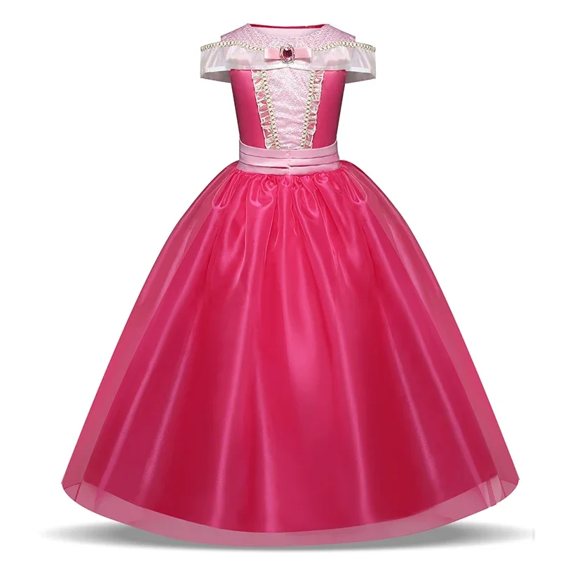 Elsa Anna Halloween Girls Princess Dress Cosplay Costume Party Clothing for Kids Vestido Robe Fille Girls Fancy Dress Ball Gown