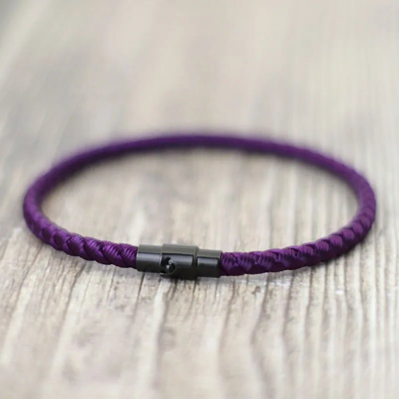 Klasse A Kiel Seil Armband Männer Femme Glück Roten Faden Armband Anziehen Mirco Magentic Paar Armband Reichtum Wohlstand Brazalete