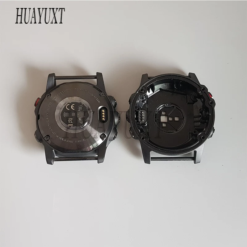 Telaio in plastica originale per GARMIN FENIX 5X Plus Telaio della copertura posteriore Fenix5x plus Telaio con pulsanti Riparazione parti sportive