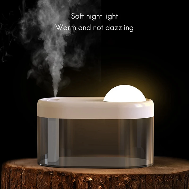 1L USB Humidifier,Starry Sky Lamp Projection Humidifier Household Silent Spray Atmosphere Projection Night Light