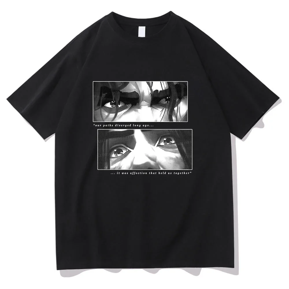 Jayce X فيكتور غامض التي شيرت خمر أنيمي المرأة Harajuku قصيرة الأكمام عادية المرأة التي شيرت الملابس الشارع الملابس الجمالية #2