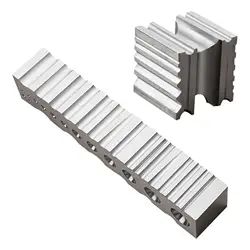 Swage Block Metal Block for Jewelry Making Metalworking Multi Sides Sturdy Semicircular, Traingle Grooves for Thin Bracelet