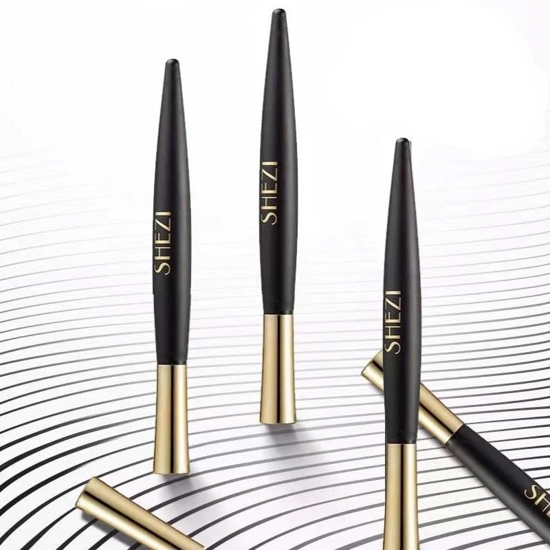 

Shezi Black Liquid Eyeliner Pen Waterproof Long Lasting Eye Makeup Smooth Quick-dry Gold Eye Liner Pencil Japanese Cosmetics