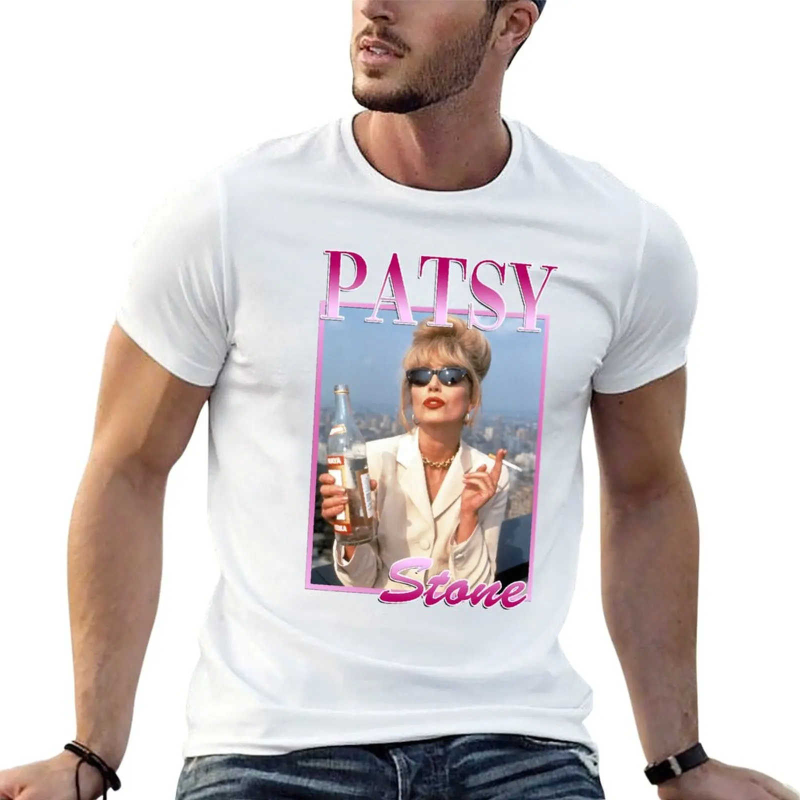 Patsy Stone Ab Fab T-Shirt Cool Feeling Summer Tee Shirt