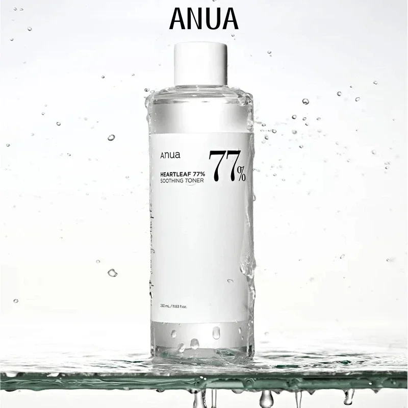 Anua-Ensemble de produits de soin pour la peau, HeartlePG, Acne Toner, Maquillage, Pore Control, Cleansing 173, Glow Recipe, Skin Care, 77, 250ml, 200ml