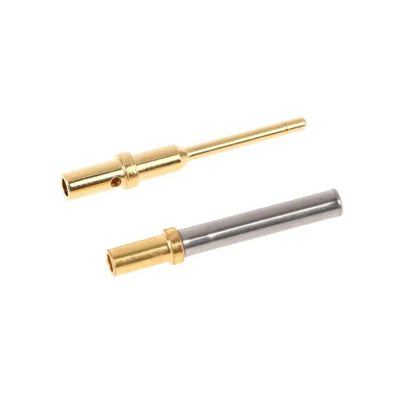 5/10Pcs 0460-202-2031 Gold Plated Stainless Steel Male/Female 6-20AWG Terminal