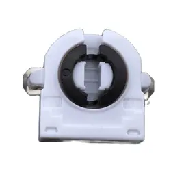 T8 Lamp Holder with Shrapnel Fluorescent Lamp Base Stand Light Socket G13 Grille Light Feet with Thicken Phosphor Copper Contact