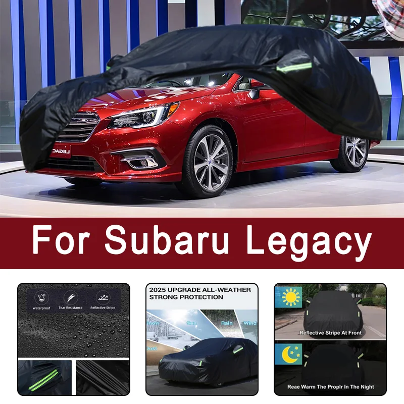 

Всепогодные автомобильные чехлы для Subaru Legacy 6-в-1, водонепроницаемые, пылезащитные, УФ-защитные, снежные, устойчивые к царапинам, защита