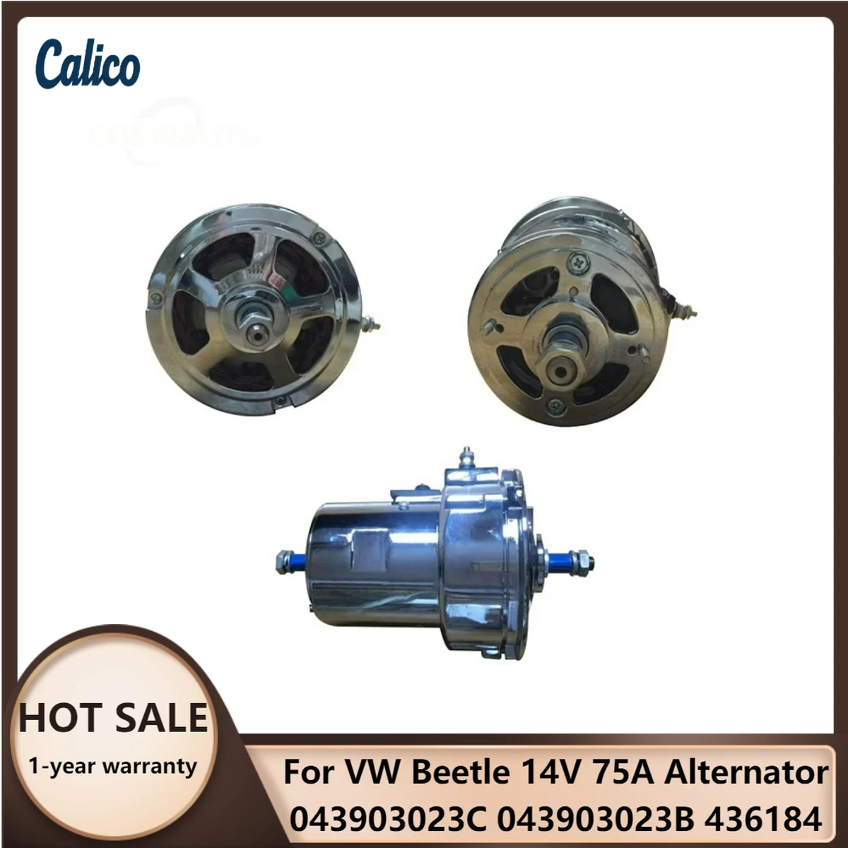 

High Cost-effectiveness Suitable for VW Beetle 14V 75A Alternator 043903023C 043903023B 436184