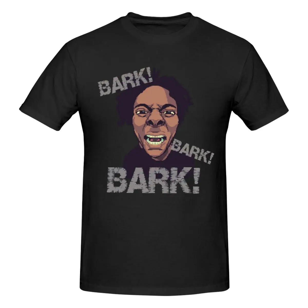 IshowSpeed Bark Pixel Funny T Shirts Graphic Y2K Idea Crewneck Mens Women T Shirts Clothing
