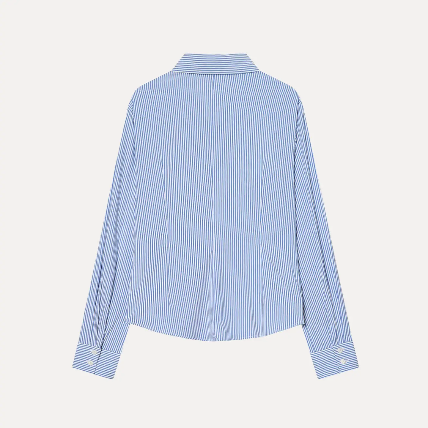 Slim Fit Long Sve irt Stehkragen Zweifarbig Plissee Faionable Damen Winter 2025, Neu Sle irt Z Youth Casual