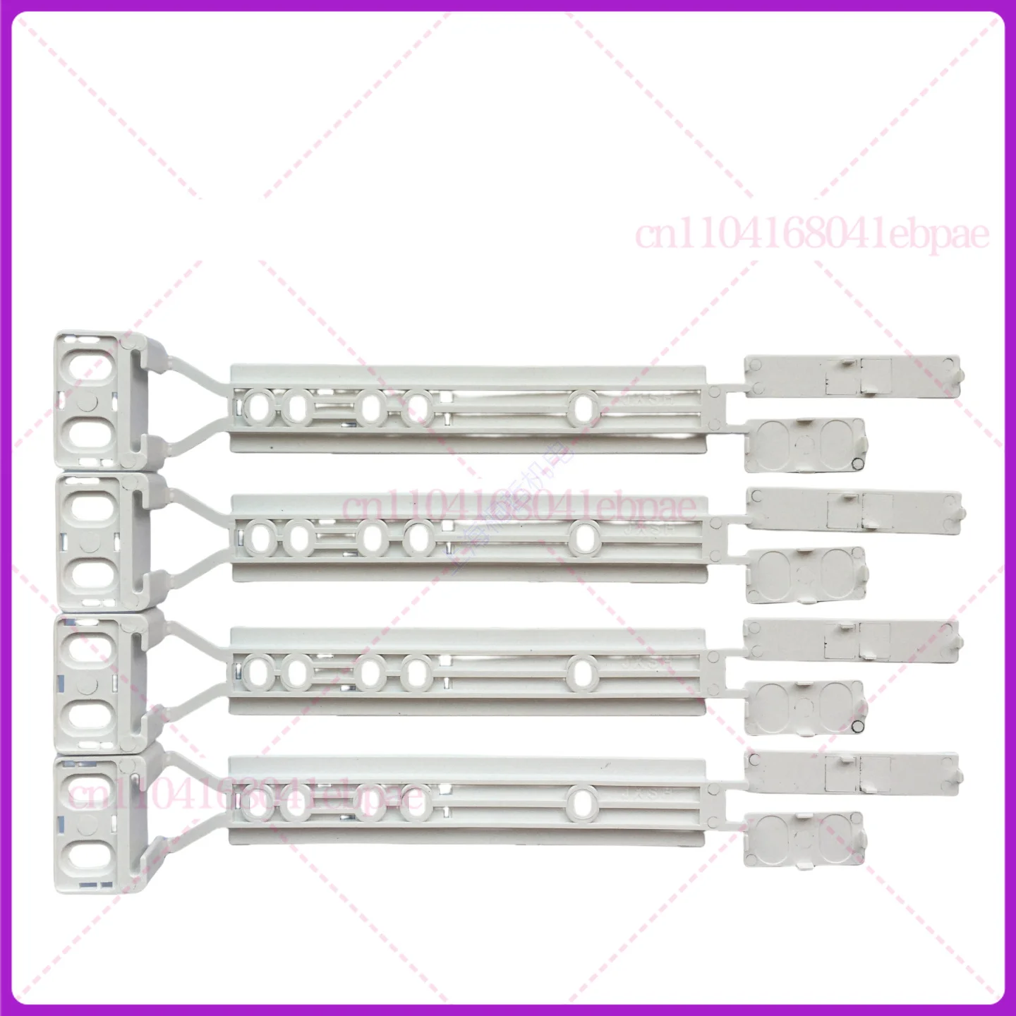 1 Satz für Electrolux/Siemens/eingebaute Kühlschranktür-Schiebeschiene, Montagesatz für Kühlschranktüren