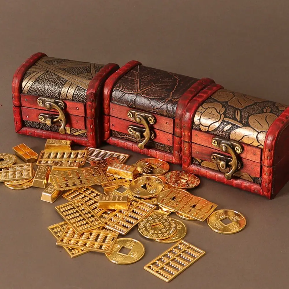 Haute qualité 1/6 1/12 1:12 pièce de monnaie pour maison de poupée 4 Styles alliage barres d'or miniatures décor de maison de poupée 1/6 1/12 décoration de maison de poupée