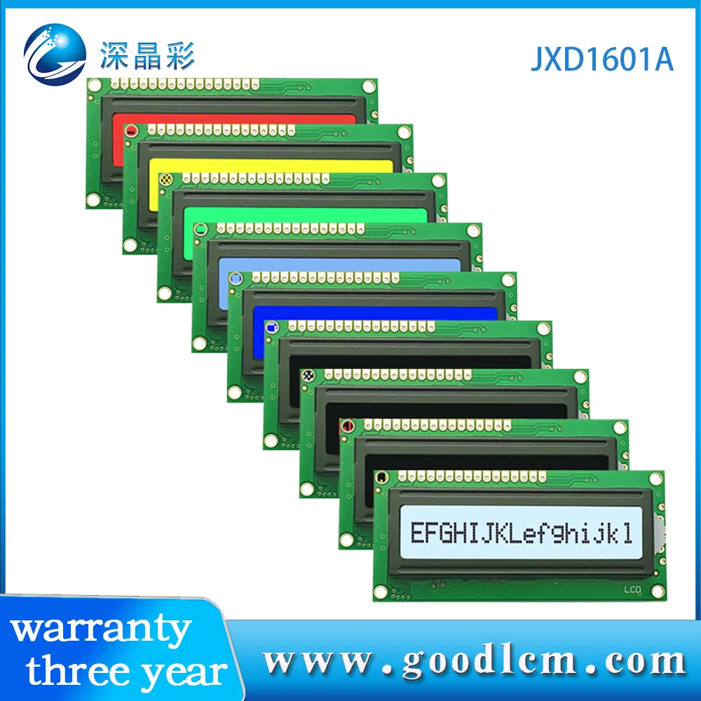 Módulo i2c Display LCD, 1601A, 16x01, Controlador SPLC780D, Fonte de Alimentação 5V, Múltiplos Modos