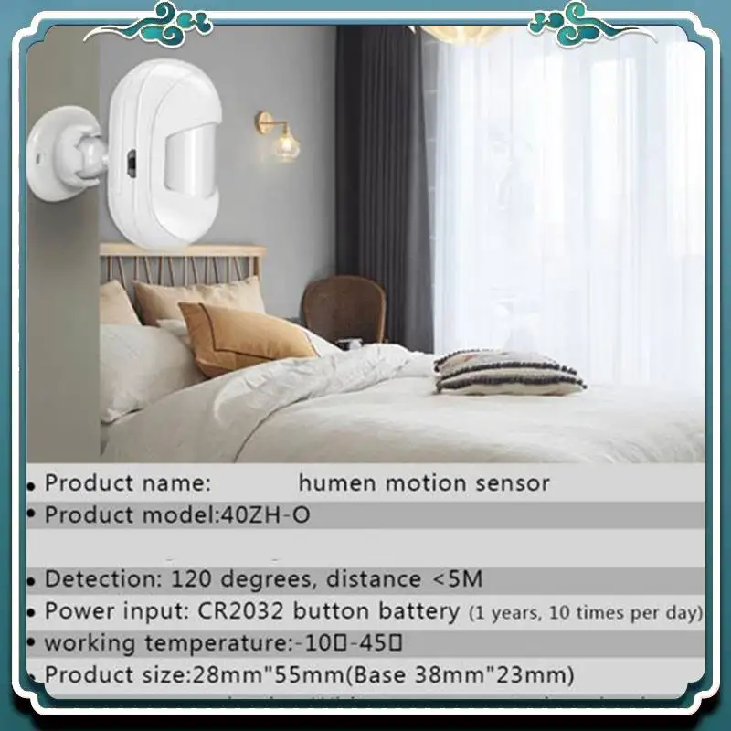 

Easy To Use Tuya Zigbee PIR Motion Sensor Human Body Motion Sensor Smart Security Detector Smartlife Work With Alexa Zigbee Gate
