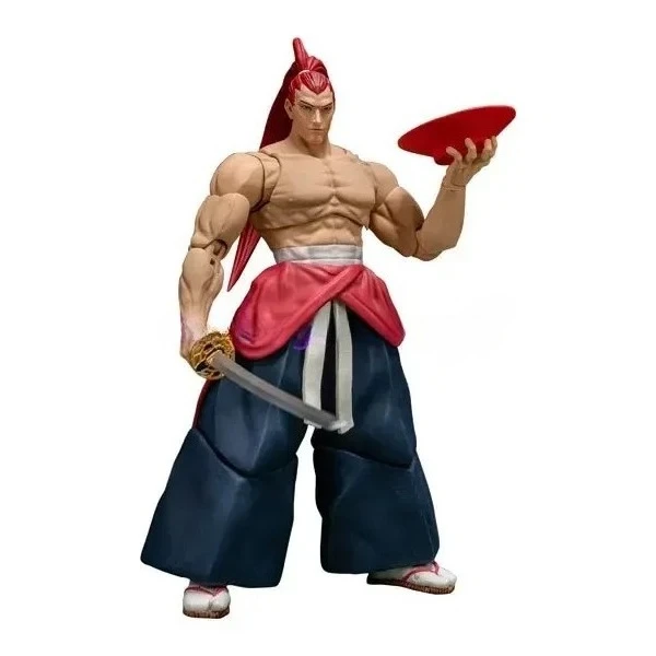 100% Originele "Samurai Shodown VI" Action Figure Movie Model Juro Kiugami Collectible Model Decoratie
