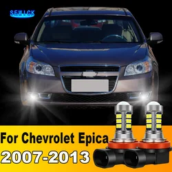 2Pcs LED Lamp Car Front Fog Light Accessories For Chevrolet Epica 2007 2008 2009 2010 2011 2012 2013