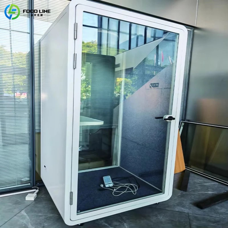 

Customized Durable Sheet Metal Soundproof Chamber Acoustic Cabin Office Pod for Warehouse Industrial Work Area