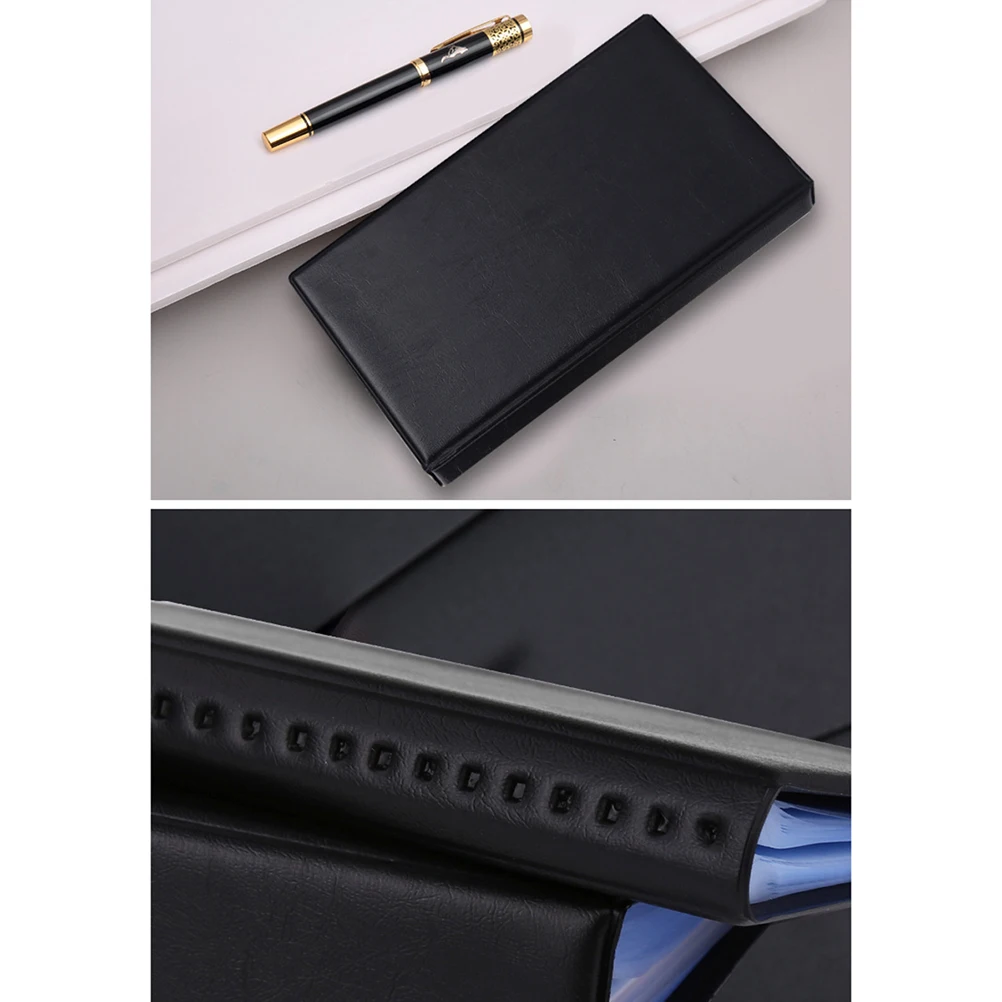 2 قطعة كتاب تخزين شفاف لـ 120 بطاقة منظم PVC مجلد إطار قوي منظم سهل الوصول لصور البطاقات