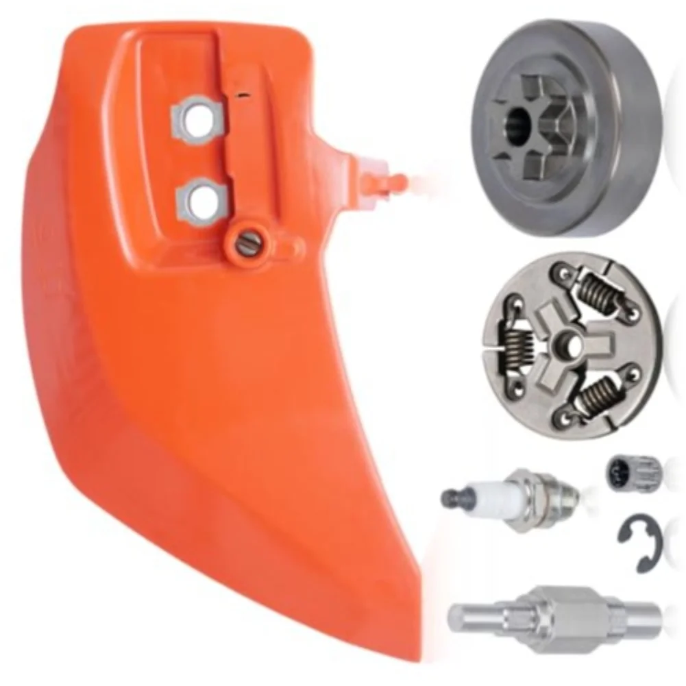 Clutch Cover and Sprocket Replacement Kit for CS-310 CS-352 For Chainsaws 6-Piece Set with Needle Bearing and Circlip