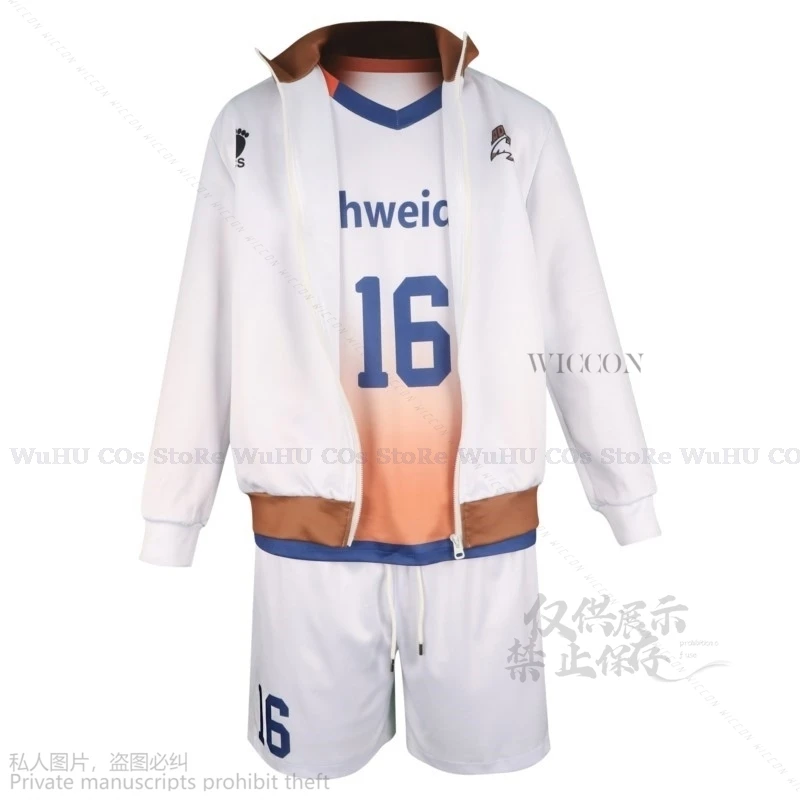 Anime Haikyuuuu Cosplay Costume Team AD Volleyball Club Kageyama Tobio Cos Ushijima Wakatoshi Sportswear Uniform Korai Hoshiumi