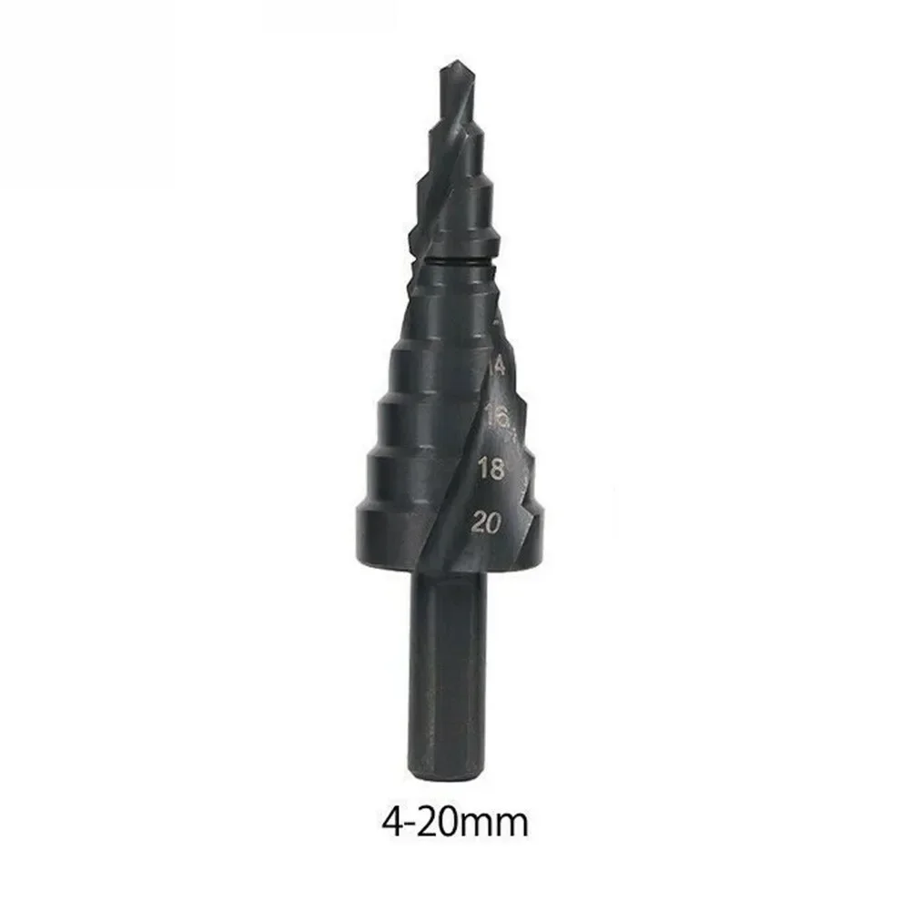 Imagem -06 - Peça 432 mm Hss Cobalto Passo Broca Conjunto Nitrogênio Espiral de Aço de Alta Velocidade para Metal Cone Triângulo Haste Buraco Brocas de Metal 1