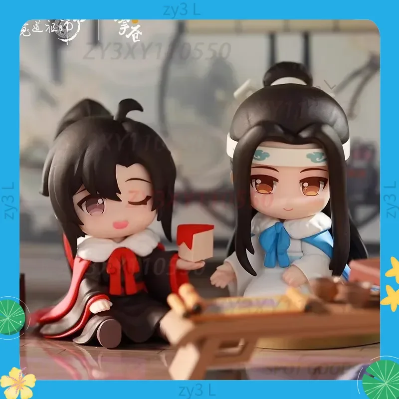 

2025 Demon Culture Grand Master Action Figure Wei Wuxian Lan Wangji Q Fashion Anime Figure Zushi Statue Model Decor