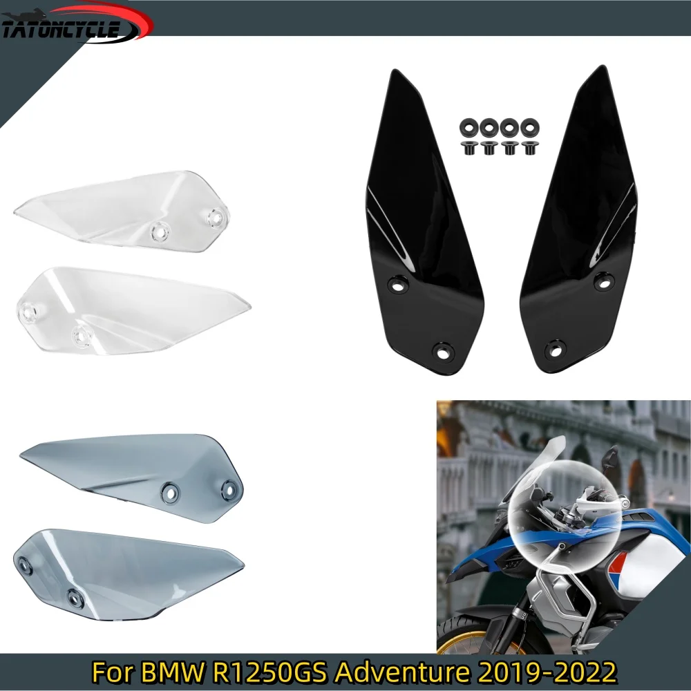 

For BMW R1200GS Adv 2014-2020 R1250GS Adventure 2019-2022 Motorcycle Side Windshield Windscreen Panel Wind Deflector Accessories