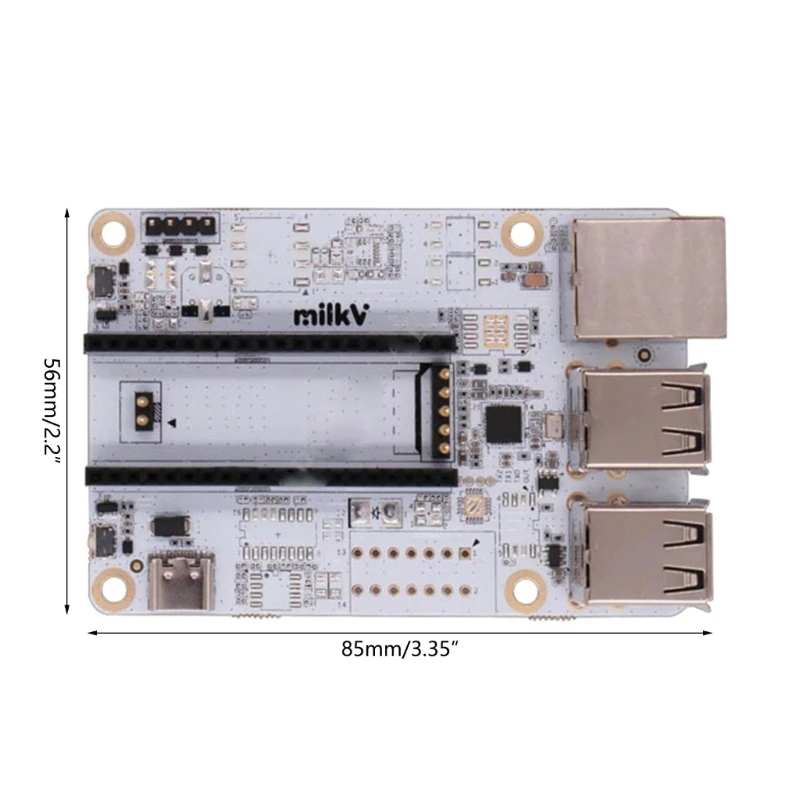 Módulo expansão para Milk V com placa HUB USB Ethernet RJ45 substitui qualidade superior