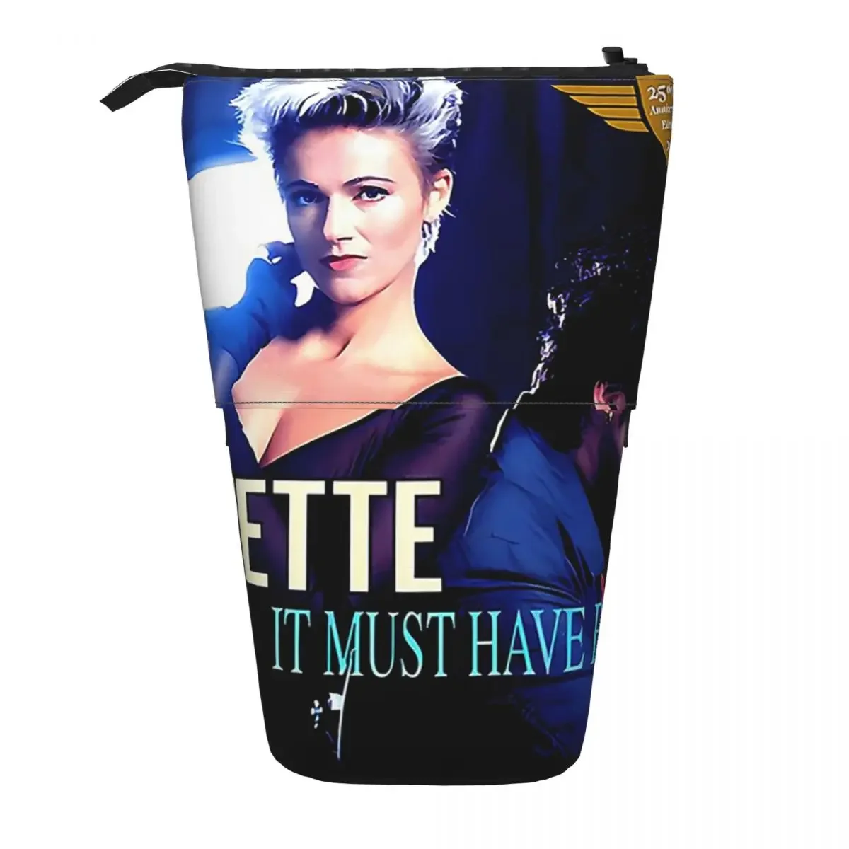 

Music Roxette Band The Comingson World Tour Poly Co Reversible Pencil Cases Pencil Pouch Storage Pencil Bag for Kids School